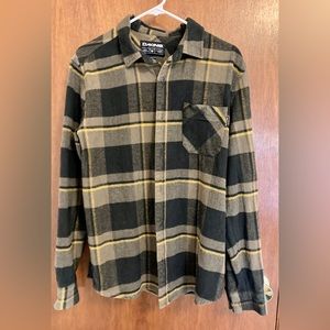 Dakine Plaid Cotton Flannel Button Down Shirt-Men’s Medium